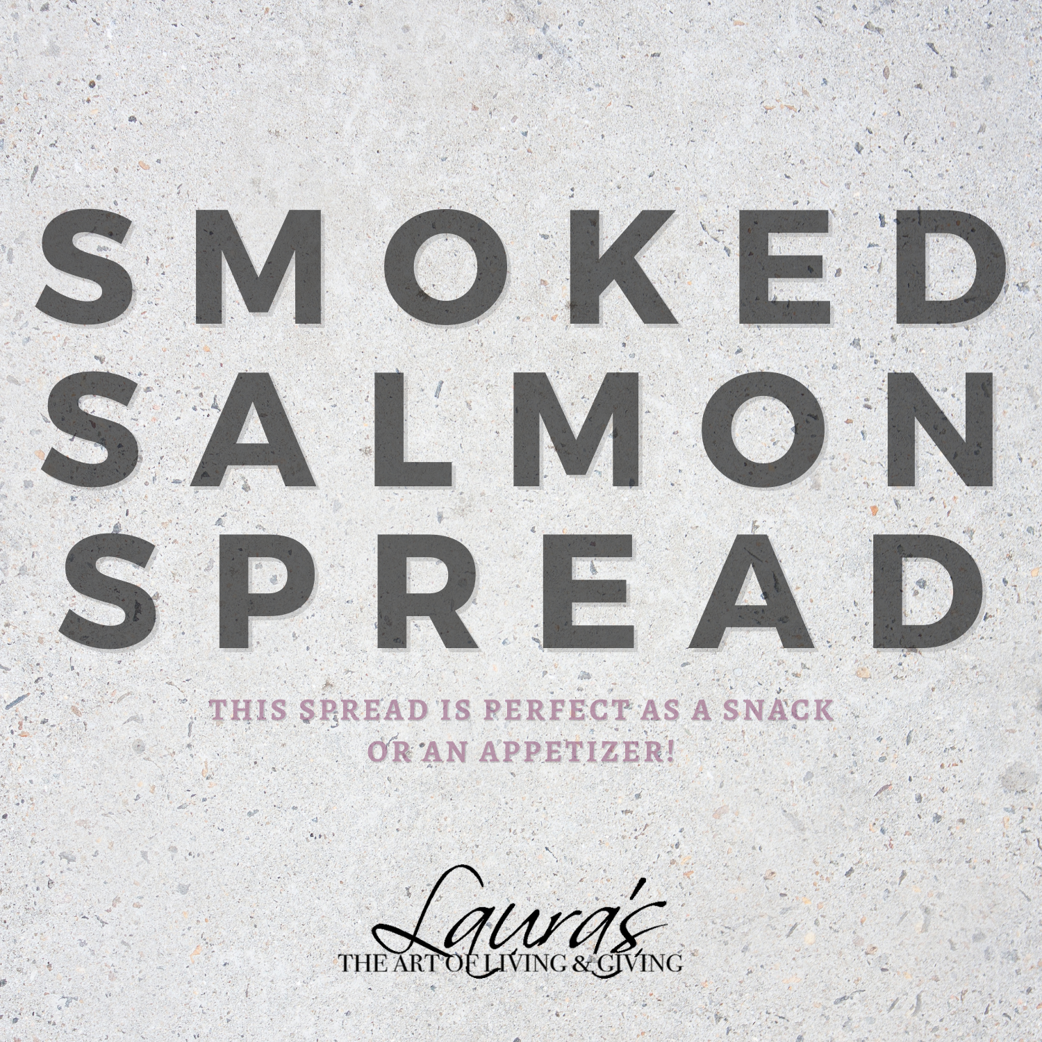 Smoked Salmon Spread